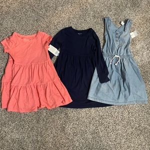 4t lot dresses, bottoms and tops/romper